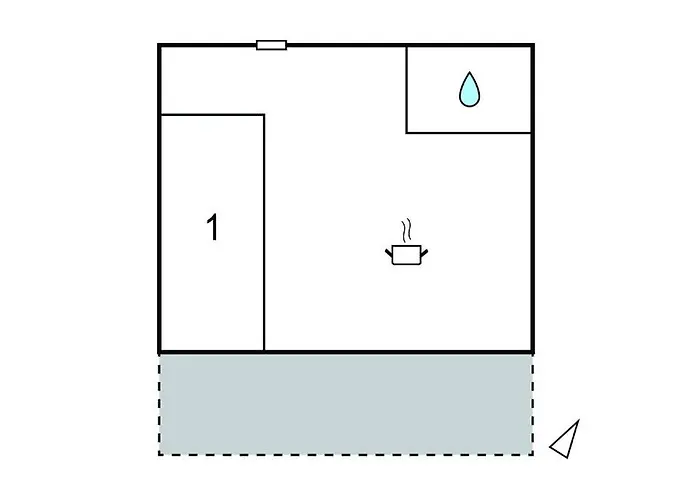 1 Bedroom Cozy In דירה
